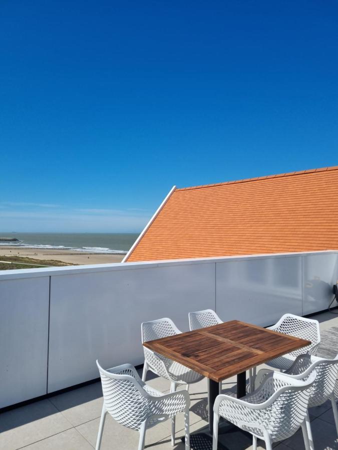Penthouse Windkracht 10 Aan Het Strand Van Cadzand Exterior photo