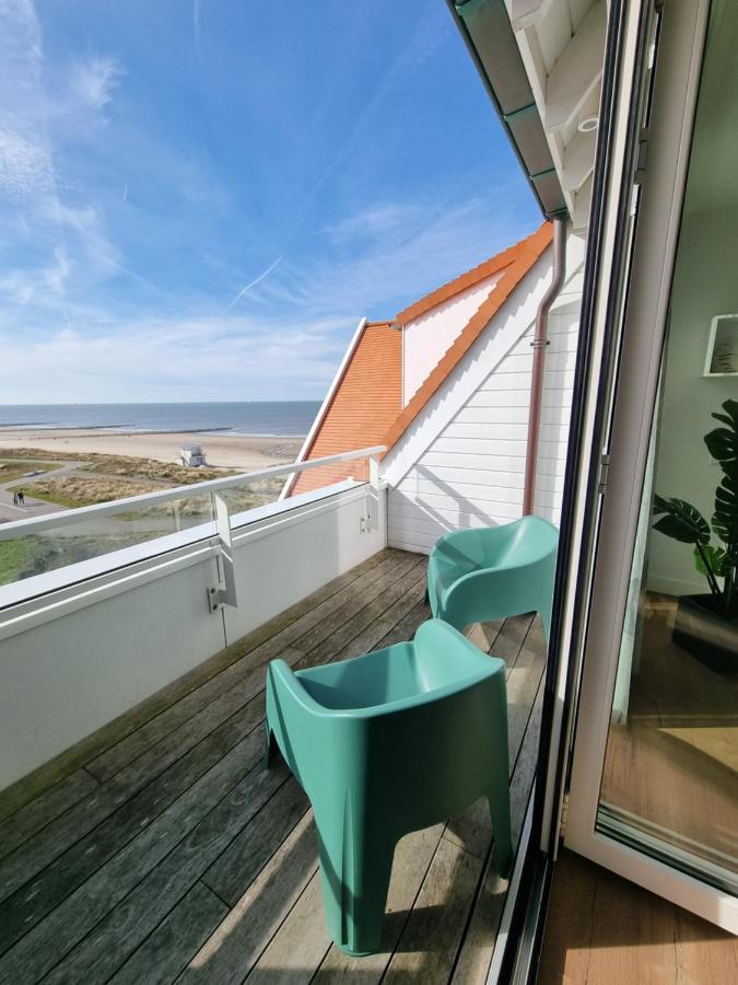 Penthouse Windkracht 10 Aan Het Strand Van Cadzand Exterior photo