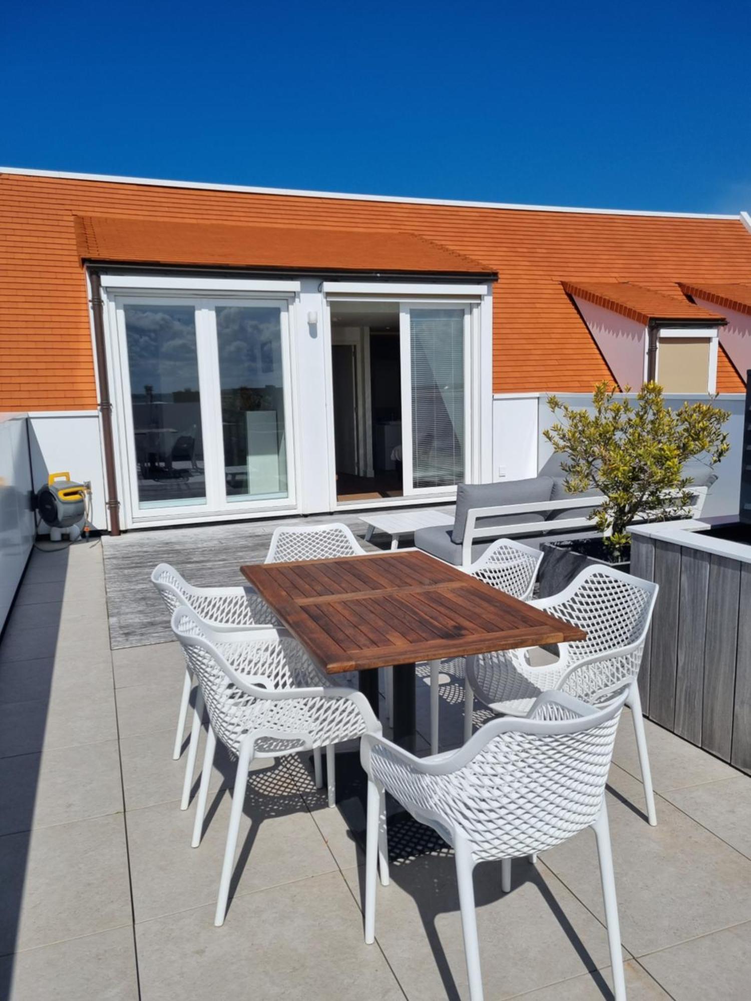Penthouse Windkracht 10 Aan Het Strand Van Cadzand Room photo